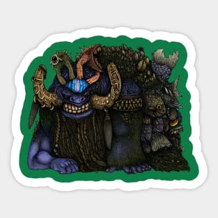 Balor the bale eye, Warcheif of the Fomorians Sticker